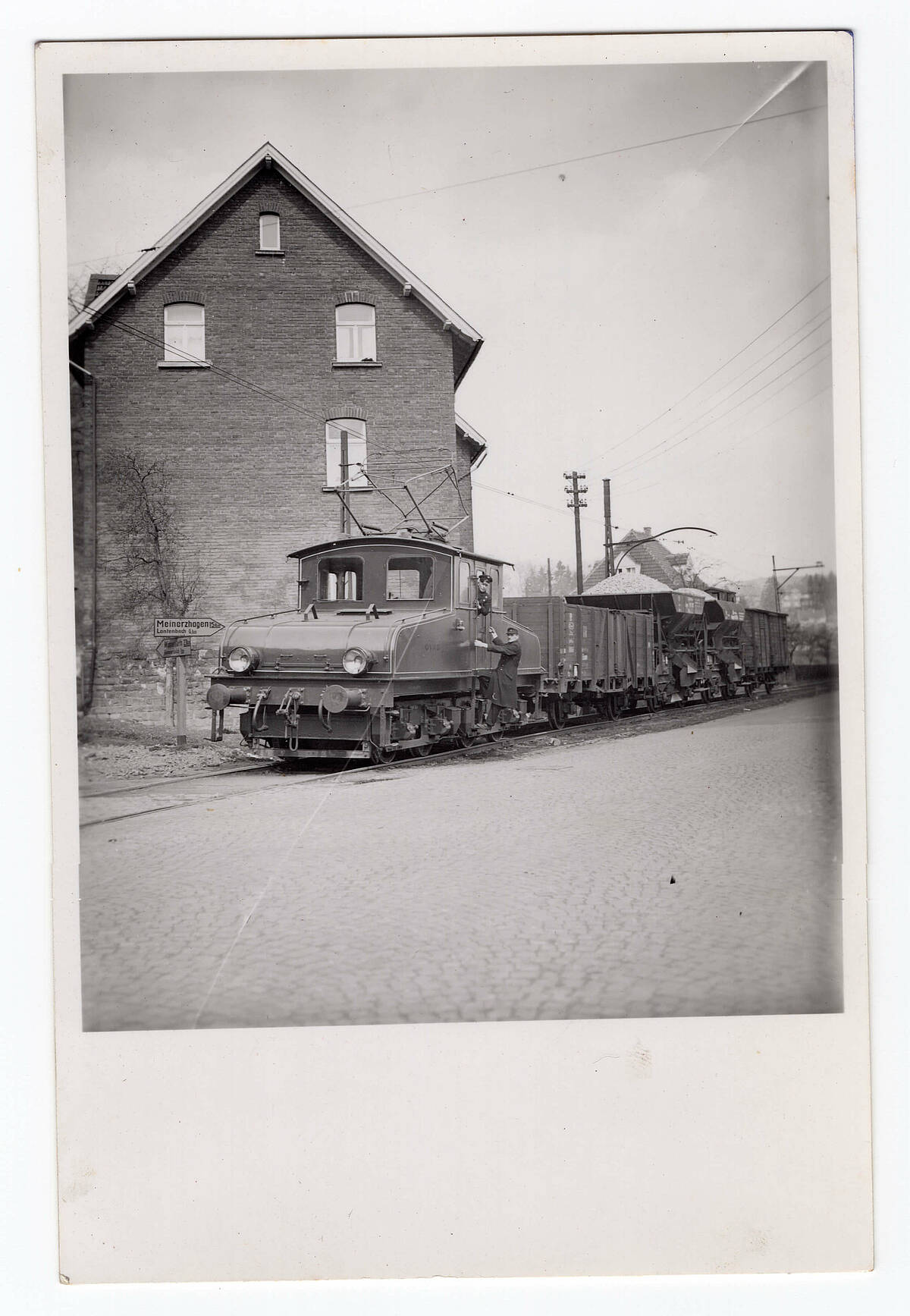 Schmalspurbahn, um 1920 – Foto: Sammlung Jürgen Woelke/LVR-Freilichtmuseum Lindlar